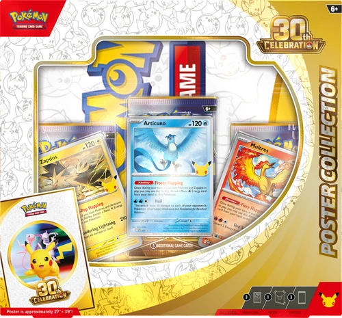 Pokémon TCG: 30th Celebration Poster Box