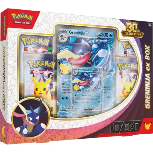 Pokemon TCG: 30th Celebration Greninja ex Box