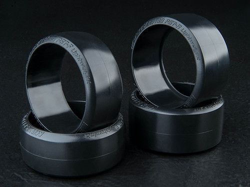PST V2 F/R drift tire (silver HDPE) (F2R2) [830013]