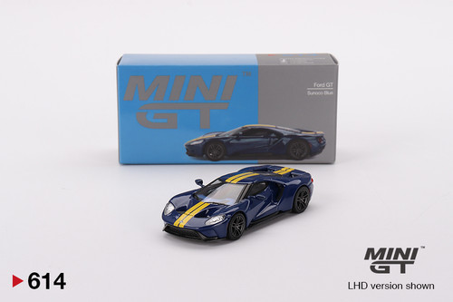 Mini GT Ford GT Sunoco Blue