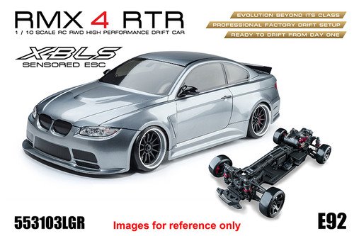 RMX 4 RTR E92 (Silver Grey) -SB [553103LGR]