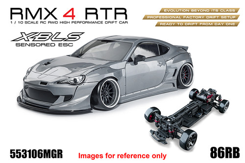 RMX 4 RTR 86RB (Metal Grey) -SB