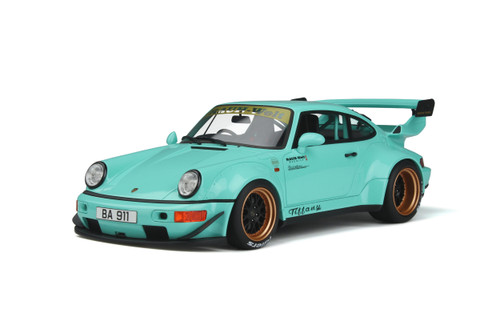 GT Spirit GT875 Porsche 911 RWB Type 964 2015 Tiffany Blue 1/18