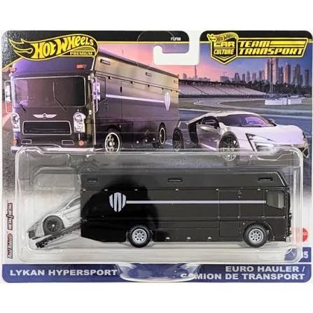 Hot Wheels Premium #85 Lykan Hypersport & Euro Hauler