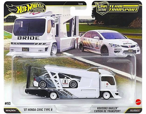Hot Wheels Premium Team Transport Honda Civic Type R + Kousoku Hauler