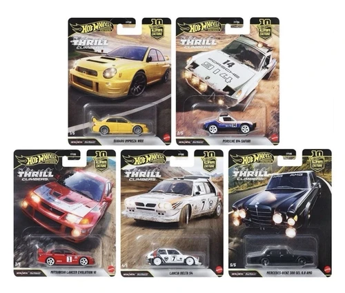 Hot Wheels Car Cultures 2026 Thrill Climbers Set of 5 Cars FPY86-961Q