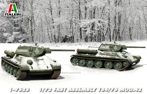 ITALERI 1/72 T34/76 MOD.42 FAST ASSY