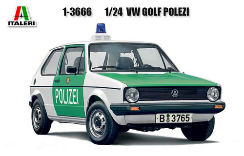 ITALERI 1/24 VW GOLF POLIZEI