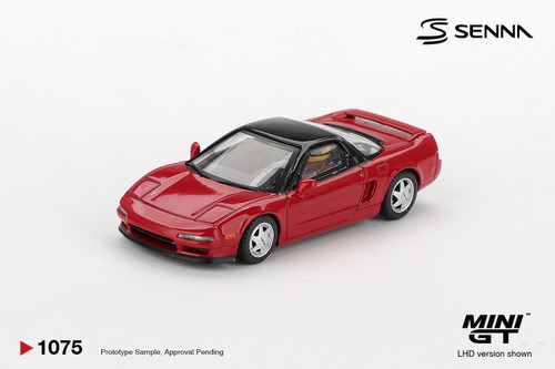 Mini GT Honda NS-X Prototype Midship Sports 1989 Ayrton Senna w/ Figure