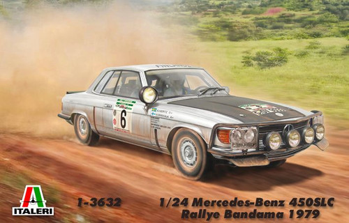 ITALERI 1/24 MERC 450SLC RALLYE BANDAMA
