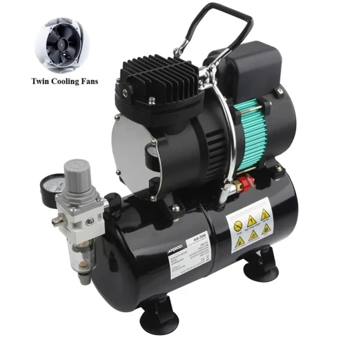 Fengda Premium Quiet with Tank 180K Tools Airbrush Compressor - AC-326