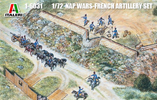 ITALERI 1/72 NAP WARS-FR ARTILLERY SET