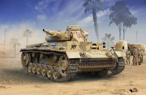 ACADEMY 1/35 GER PANZER III AUSF. N AFRIKA CORPS