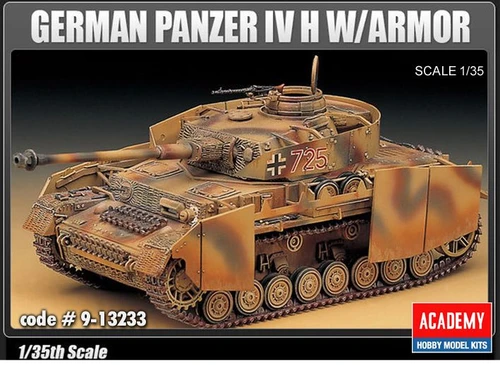 ACADEMY 1/35 GERMAN PANZER IV H WITH ARMOUR