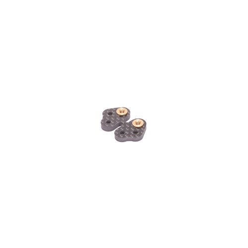 SCHUMACHER - C/F STC Rear Wishbone Plates LH & RH - PB
