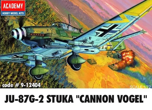 ACADEMY 1/72 JU-87G-2 STUKA "CANNON VOGEL"