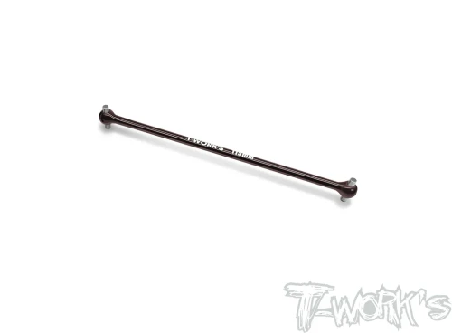 T-Works - Steel Center Rear Drive Shaft 115mm ( Team Associated RC8 B4 / B4.2 Euro)