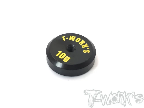 T-Works - Anodized Precision Balancing Brass Weight 10g LCG