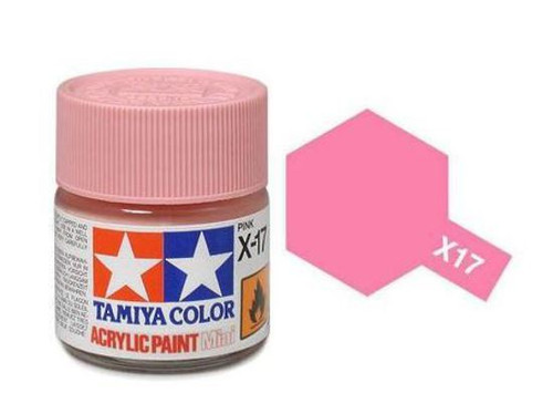Tamiya X-17 Gloss Acrylic Paint Pink [81517]