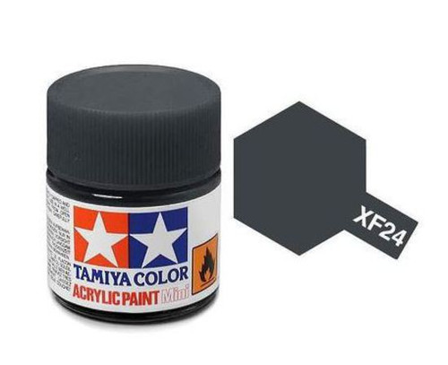 Tamiya XF-24 Flat Acrylic Paint Dark Grey [81724]