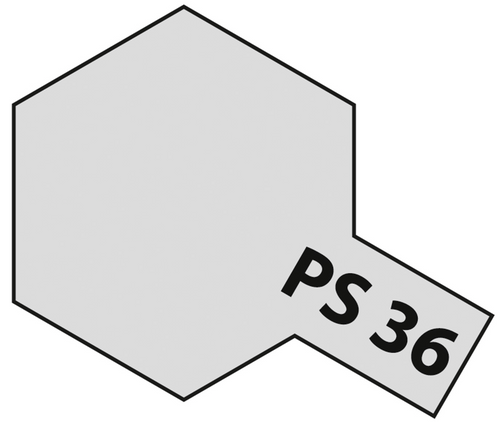 Tamiya PS-36 Polycarb Spray Translucent Silver [86036]