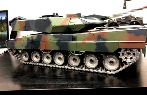 2.4ghz radio control 1/16 german leopard 2a6 rc battle tank