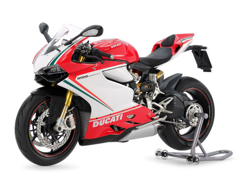 Tamiya - 1/12 Ducati 1199 Panigale S Tricolore Plastic Model Kit [14132]