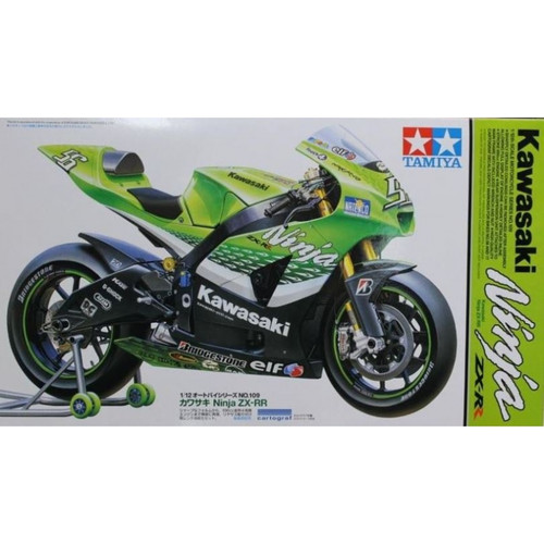 Tamiya - 1/12 Kawasaki Ninja ZX-RR Plastic Model Kit [14109