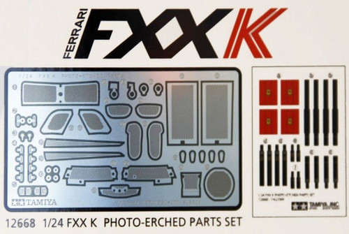 Tamiya - 1/24 Ferrari FXX K Photo-Etched Parts Set Detail-Up Parts for 24343 [12668]