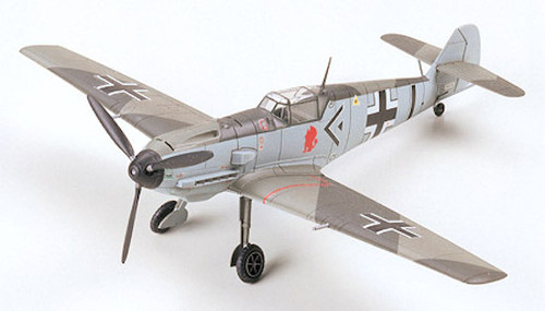 Tamiya - 1/72 Messerschmitt Bf109E-3 WWII Plastic Model Kit [60750]