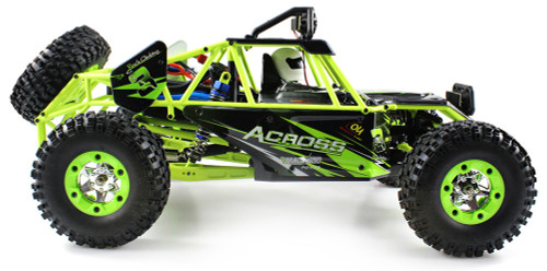 WLtoys 12427 1/12 2.4G 4WD RC Off Road Crawler Buggy 50km/h Speed W/ LED Light