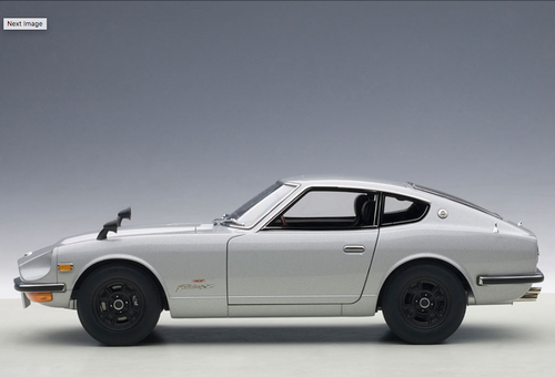AUTOart Datsun 240Z ミニカー 1/18 AUTOart 1/18 77437 Die-Cast Datsun 240Z Z432 - Silver