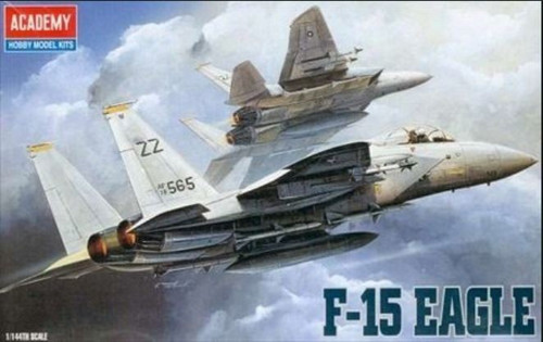 Academy 1/144 F-15C Eagle Plastic Model Kit [12609]