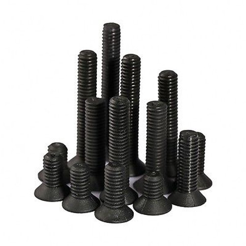 M3 Countersunk Screw - Steel - Black