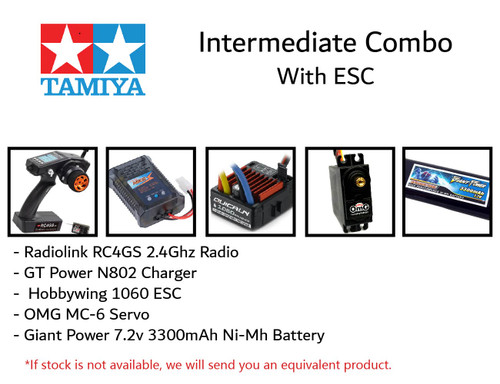 Intermediate Ready to Run Electronics Combo for Tamiya (With ESC)