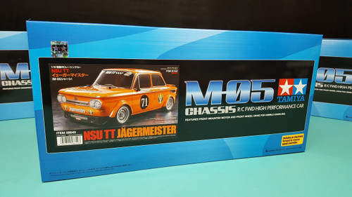 Tamiya 58649 - 1/10 NSU TT Jagermeister (M05) RC Kit