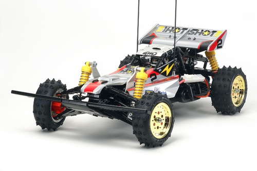 Tamiya 58517 - 1/10 RC Super Hotshot 2012 4WD RC Kit w/ Intermediate Ready to Run Combo