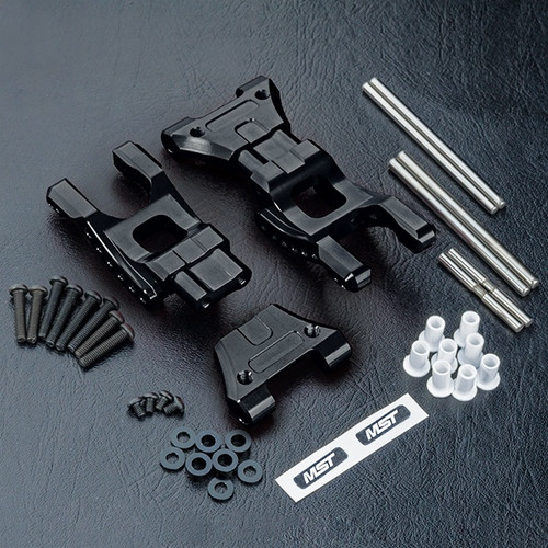 Alum. MB rear suspension kit (Black) [210616BK]