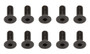 Team Associated 4x10mm Flat Head Hex Screw (10)