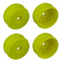 Team Associated 83mm 1/8 Buggy Wheels (4) (Yellow)