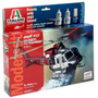 Italeri 70391 1/72 BELL 412 Los Angeles Fire Department -MODEL SET