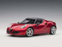 Auto Art 1/18 70142 ALFA ROMEO 4C SPIDER (COMPETITION RED)