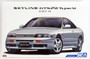 AOSHIMA THE MODEL CAR 94 NISSAN ECR33 SKYLINE GTS25T TYPE M '94 1/24 SCALE