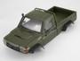 KillerBody 1/10 Toyota Land Cruiser 70 Hard Body Kit( LC70) Fit for Traxxas TRX4 chassis Matte military green (painted)