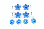 ARRMA INFRACTION 6S BLX Aluminum Wheel Hex (+6MM) + Wheel Lock - 12pcs set -   [MAI10A+6MM/2]