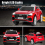 Licensed Audi Q8 12V Ride On Car (Red)