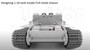 Henglong 1:16 CNC T90  Metal chassia RC tank ( version 6.1)
