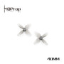 HQ Micro Whoop Prop 40MMX4 Grey (2CW+2CCW) (1.5mm Shaft)