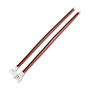 MX2.0 plug  ( one pair) with 22AWG cable  (100mm)