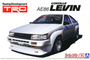 Aoshima - 1/24 TRD AE86 Corolla Levin Type N2 `83 (Toyota)